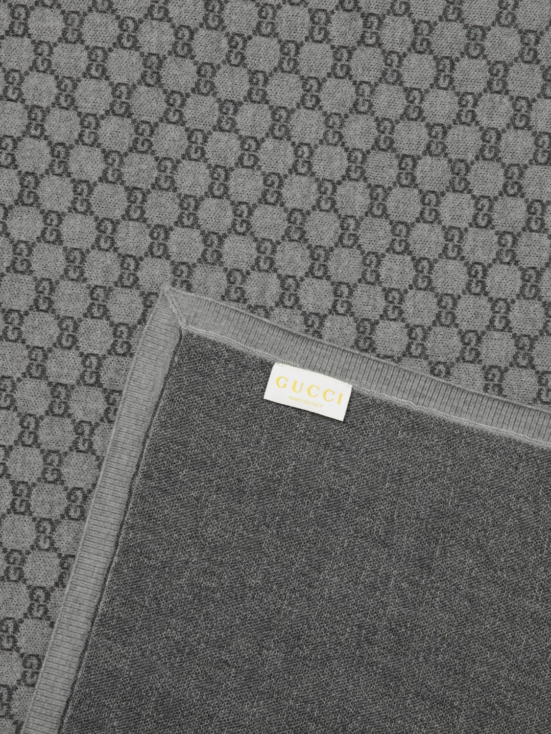 GUCCI MANTA: Bufanda niños Gucci, Gris - Img 3