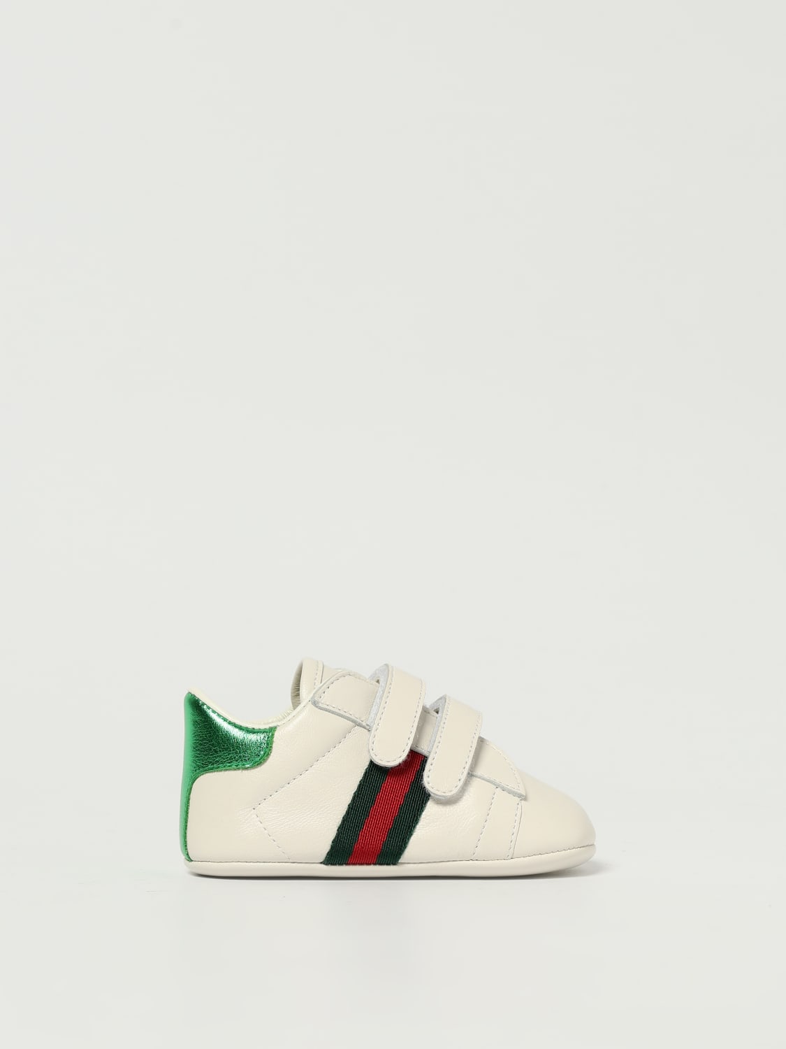 GUCCI SNEAKERS: Schuhe kinder Gucci, Weiß - Img 1