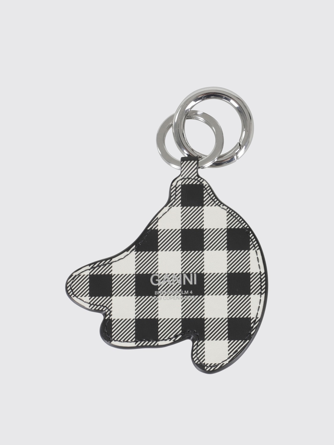 GANNI LLAVERO: Llavero mujer Ganni, Amarillo - Img 2