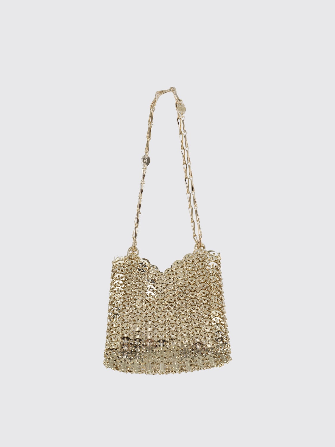 RABANNE SHOULDER BAG: Shoulder bag woman Rabanne, Gold - Img 1