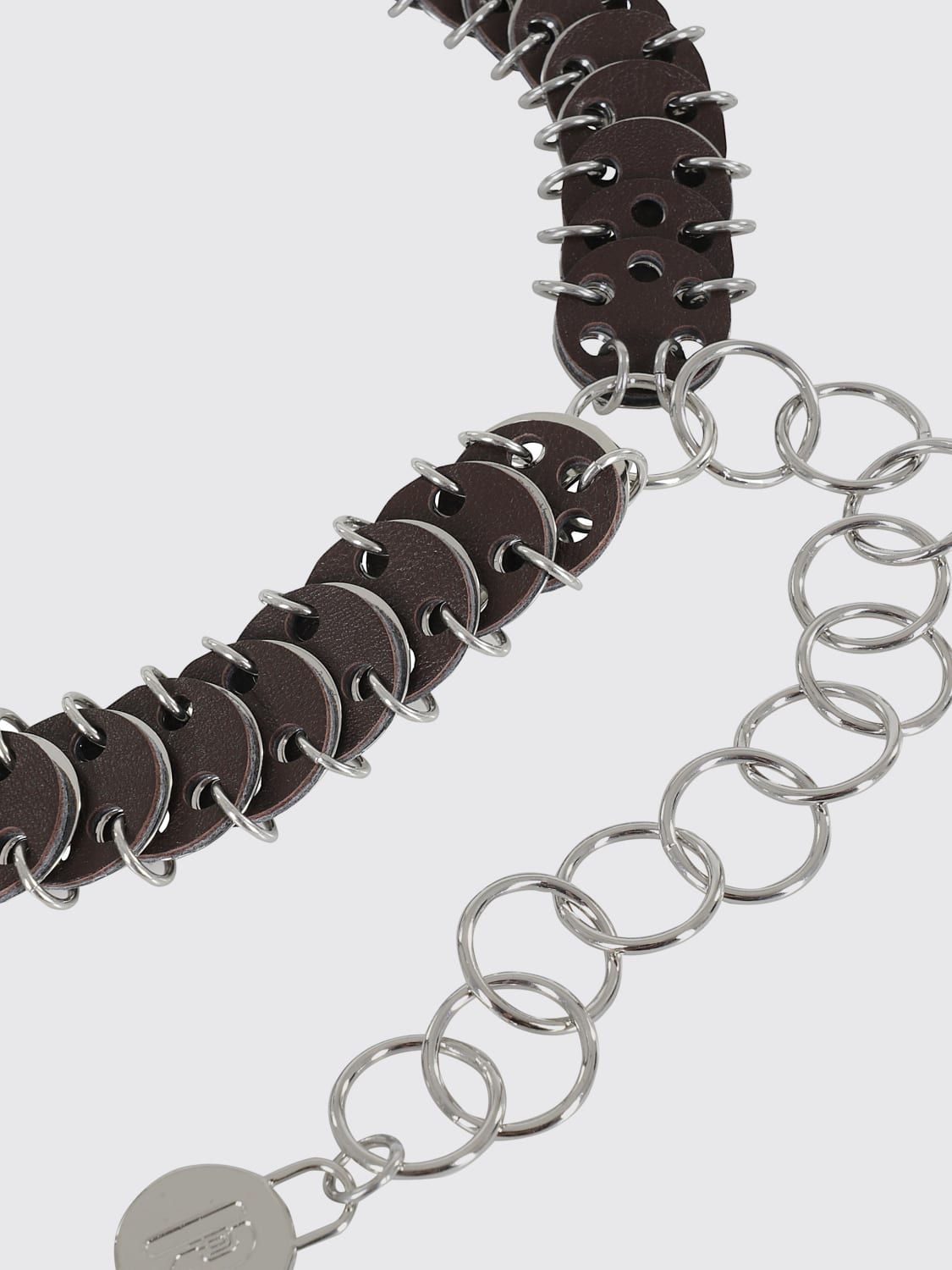 RABANNE BELT: Belt woman Rabanne, Brown - Img 2