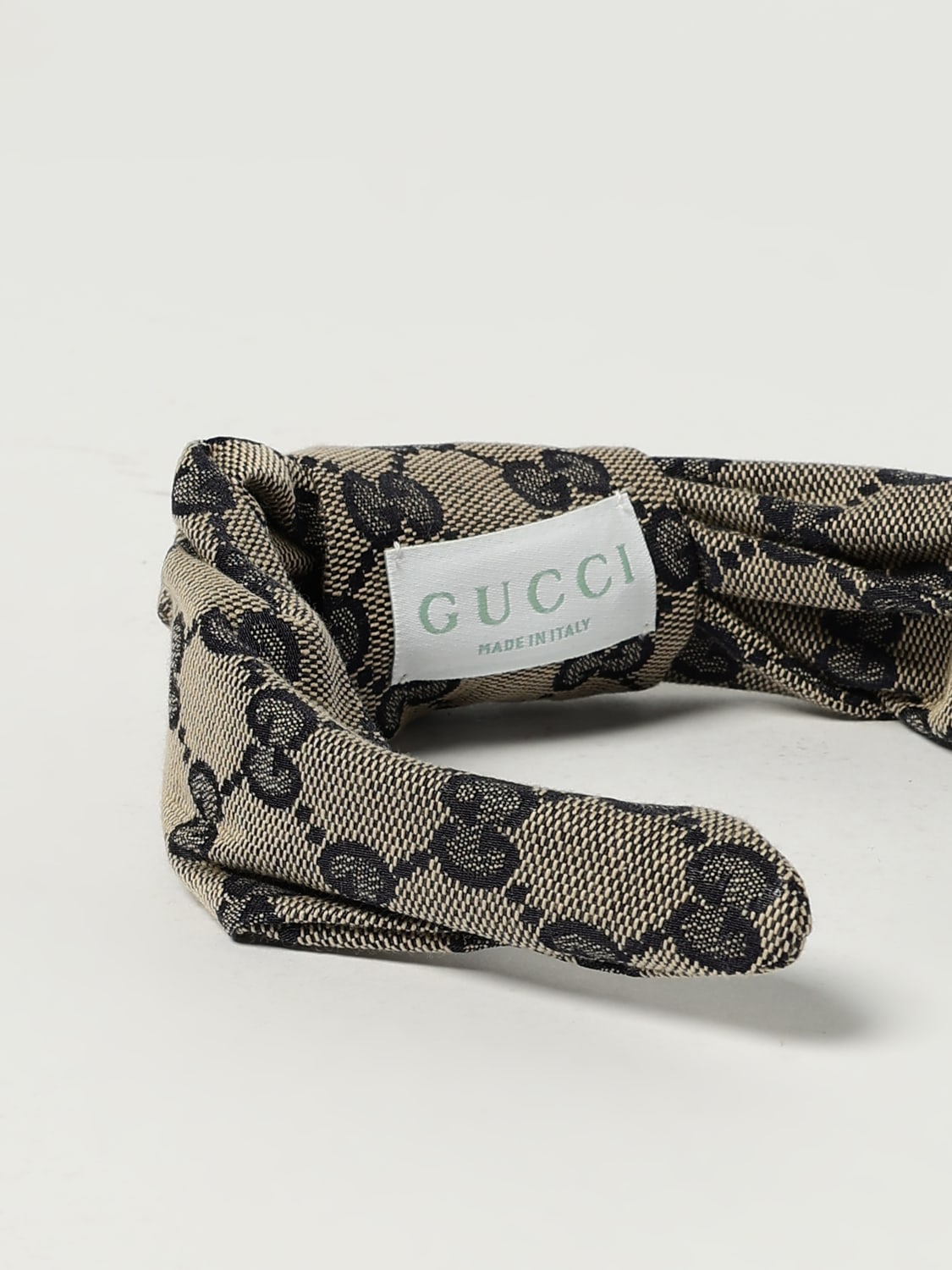 GUCCI HAIRBAND: Hairband kids Gucci, Blue - Img 2