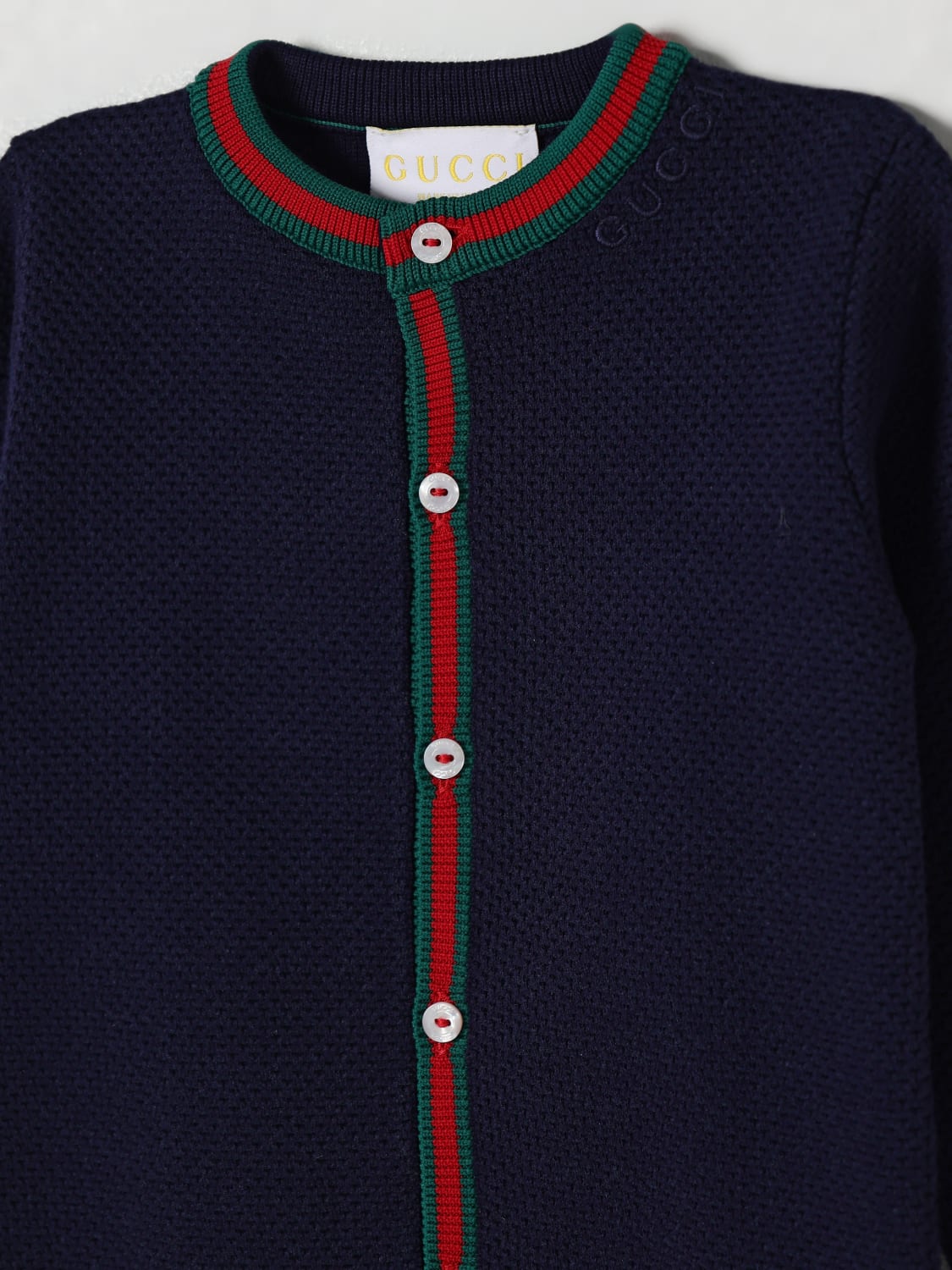 GUCCI TRACKSUIT: Tracksuits kids Gucci, Blue - Img 3