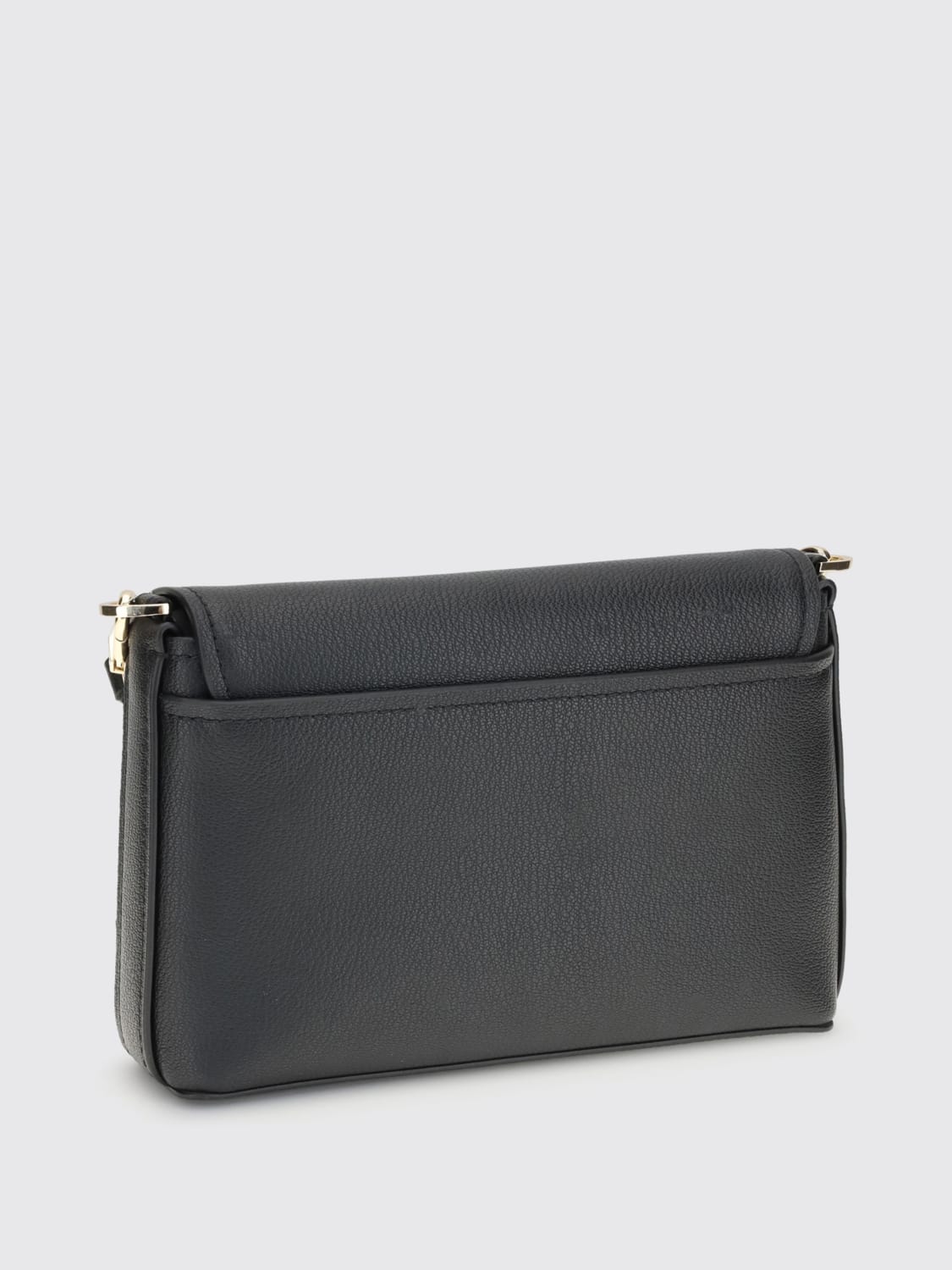 MICHAEL KORS BORSA A TRACOLLA: Borsa Nessa Michael Kors in pelle a grana , Nero - Img 2