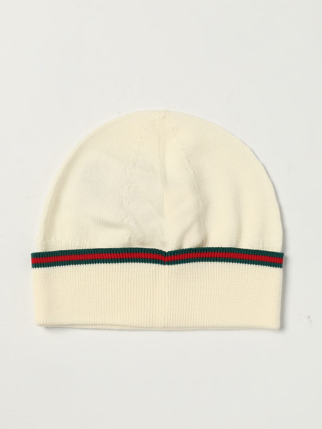GUCCI GORRO: Gorro niños Gucci, Blanco - Img 2