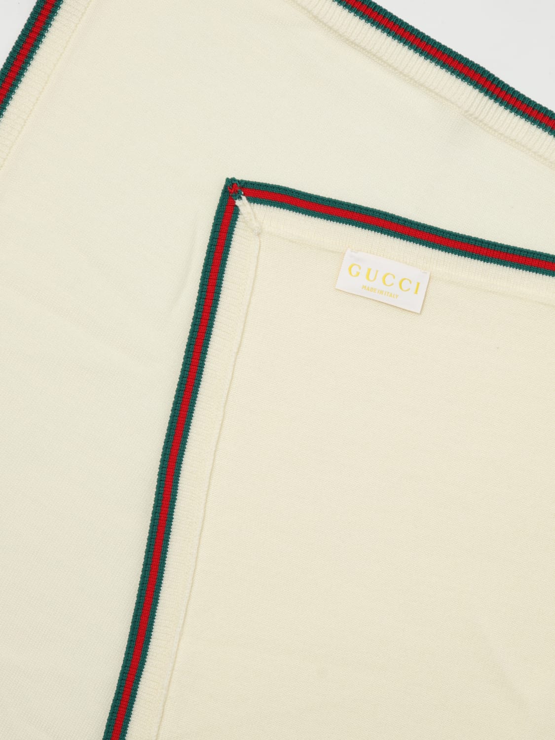 GUCCI BLANKET: Blanket kids Gucci, White - Img 3