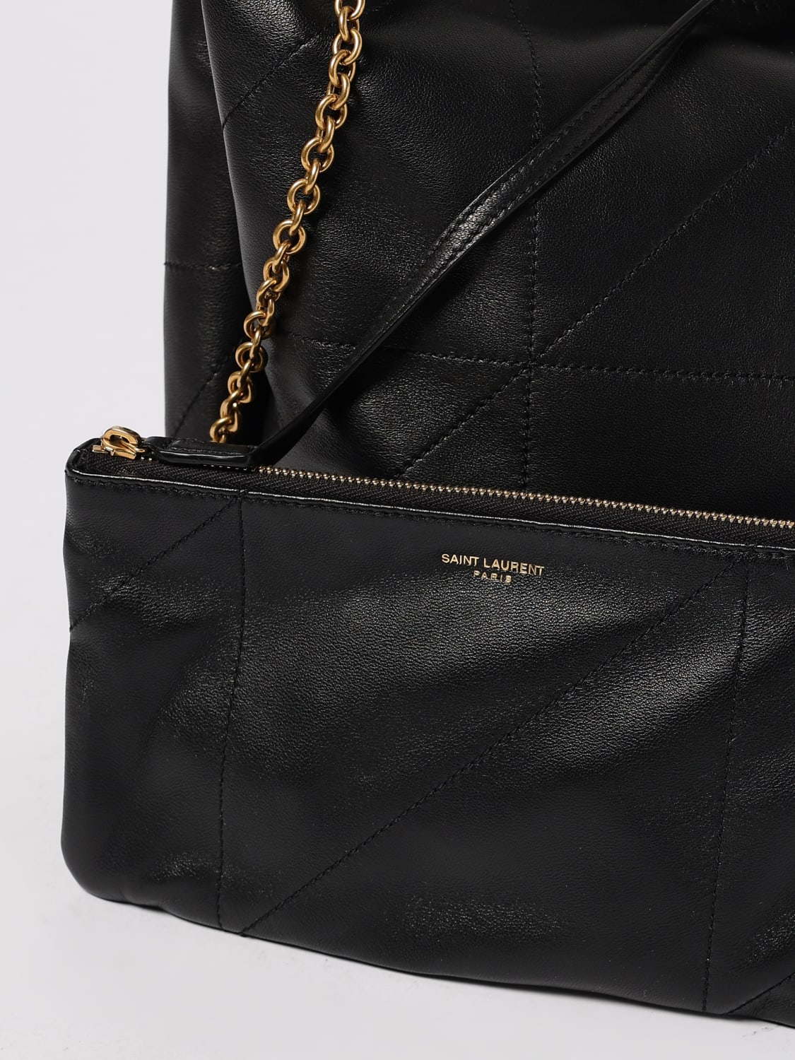 SAINT LAURENT SCHULTERTASCHE: Schultertasche damen Saint Laurent, Schwarz - Img 4