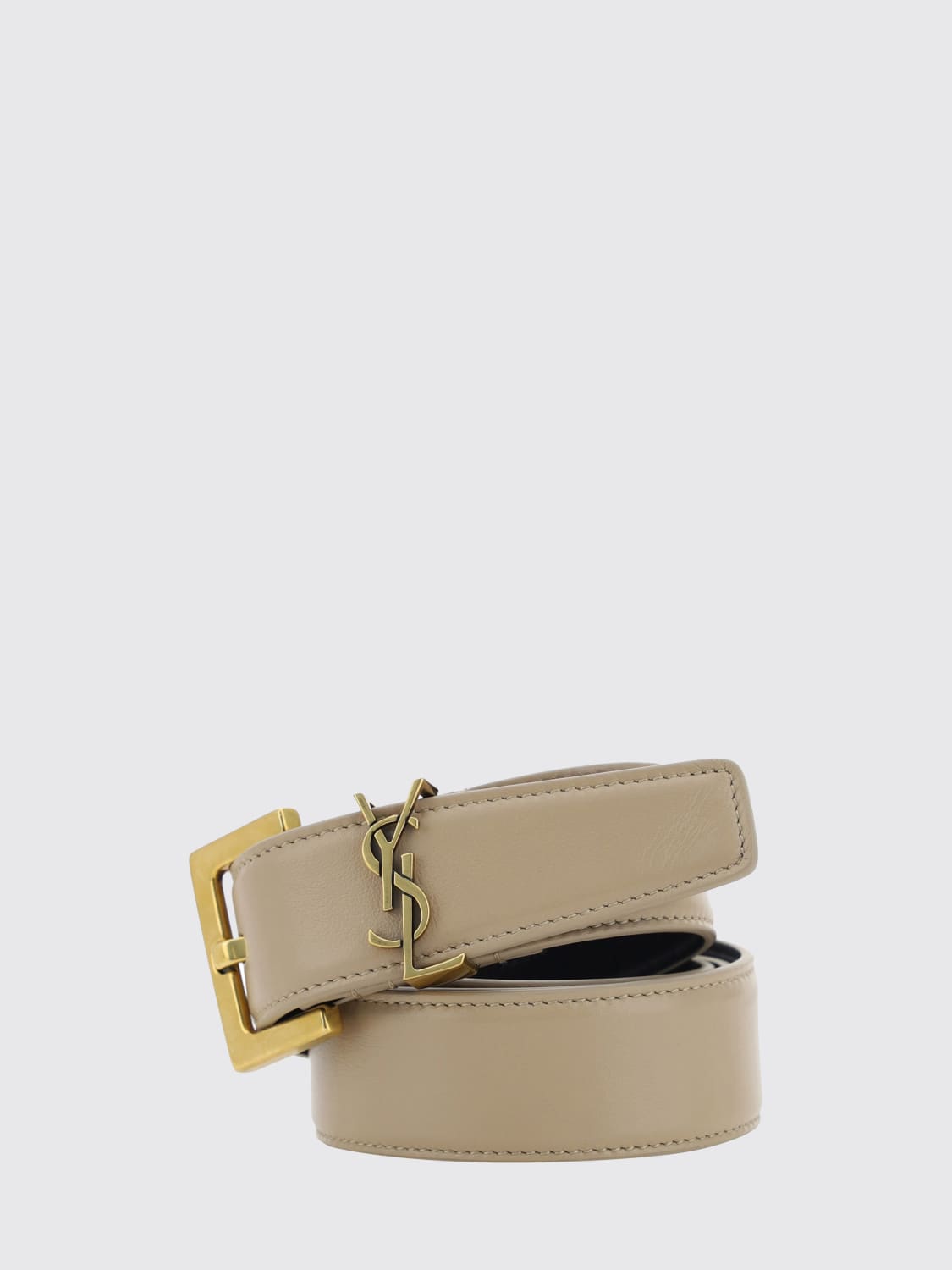 SAINT LAURENT BELT: Belt woman Saint Laurent, Brown - Img 1