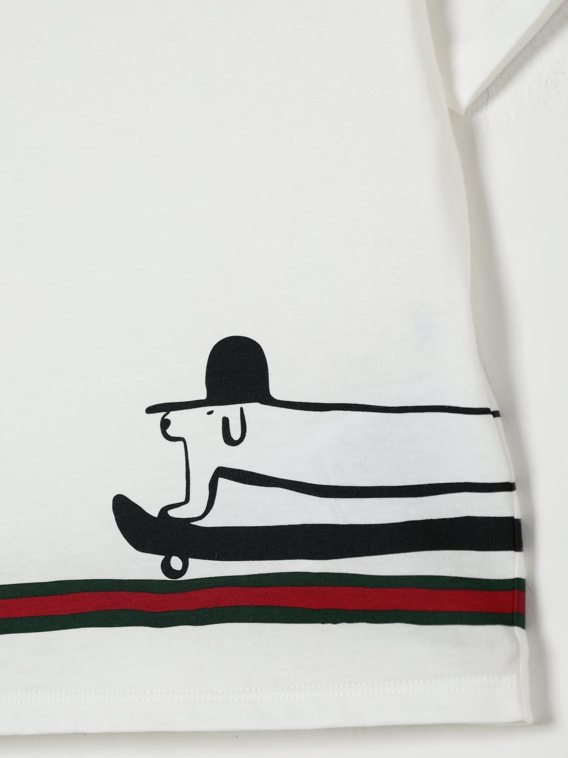GUCCI T-SHIRT: T-shirt kinder Gucci, Weiß - Img 3
