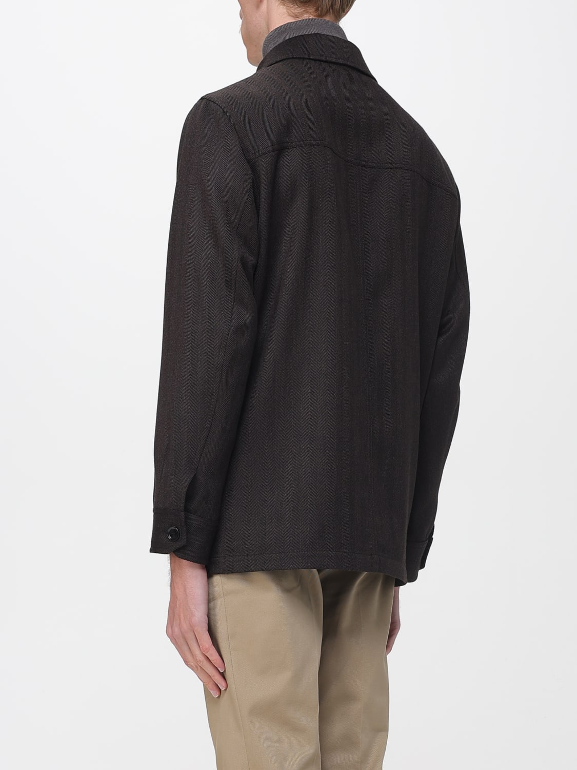 BRIONI JACKET: Jacket men Brioni, Brown - Img 3