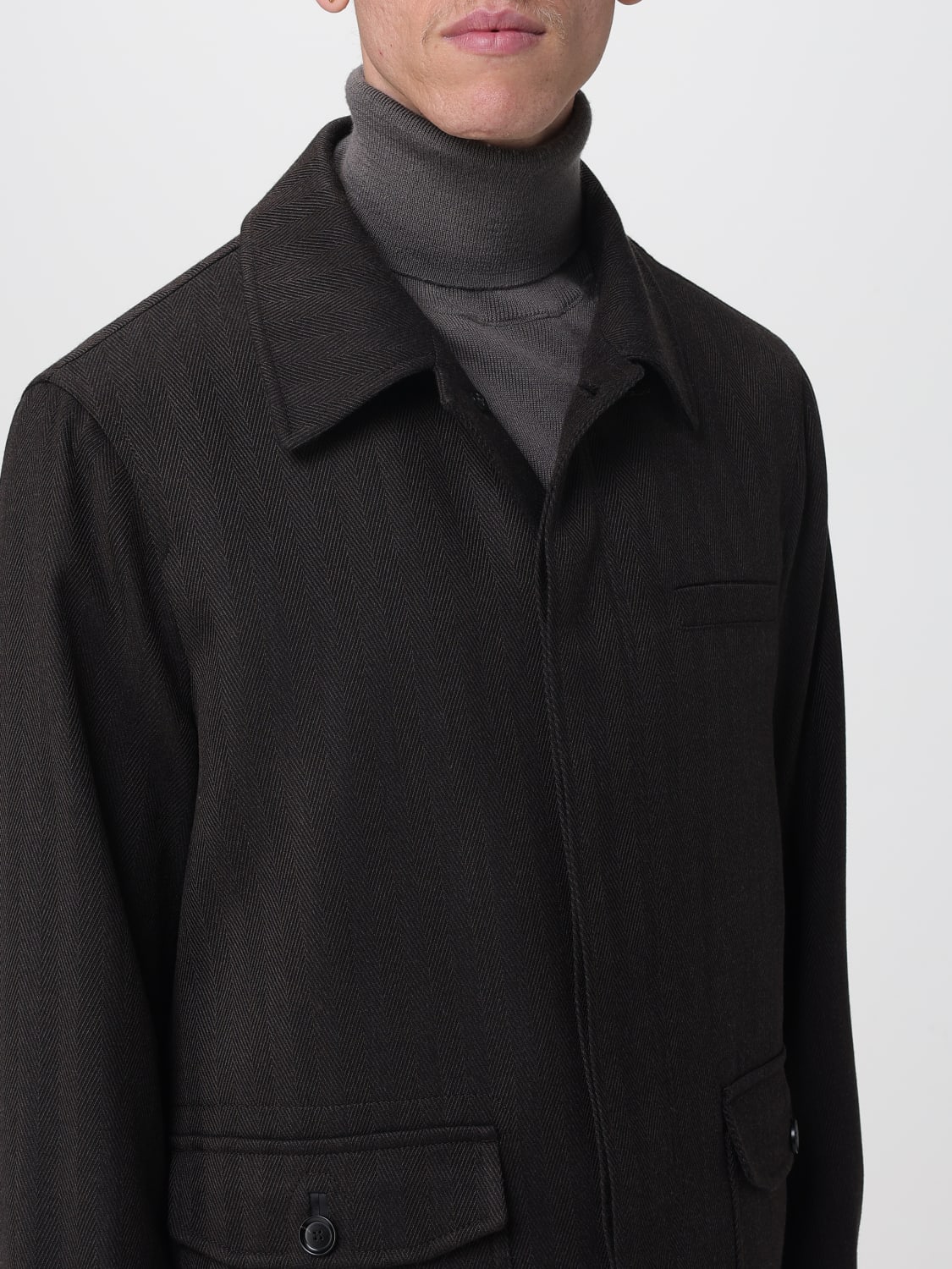 BRIONI JACKET: Jacket men Brioni, Brown - Img 5