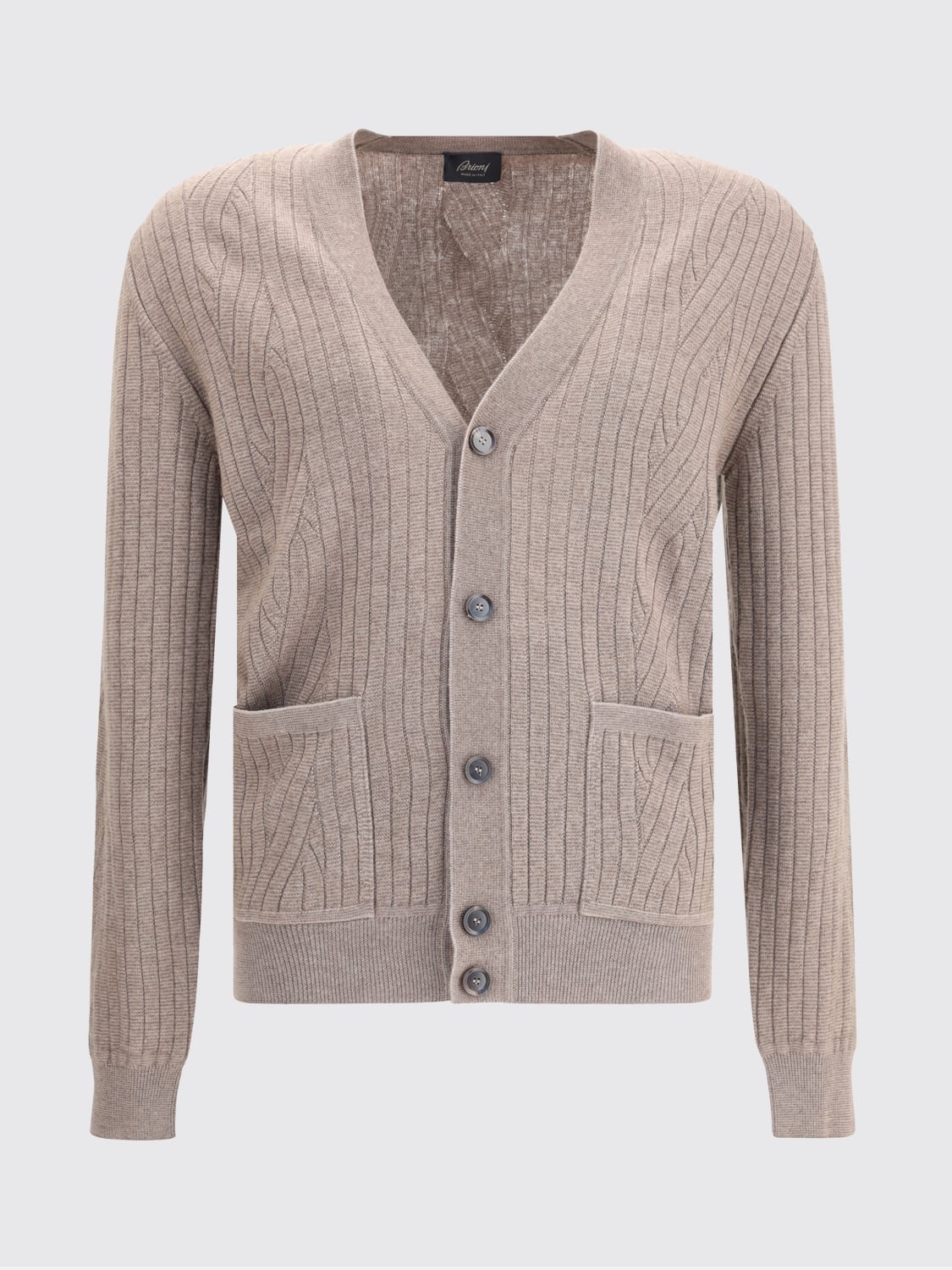 BRIONI PULLOVER: Pullover herren Brioni, Braun - Img 1