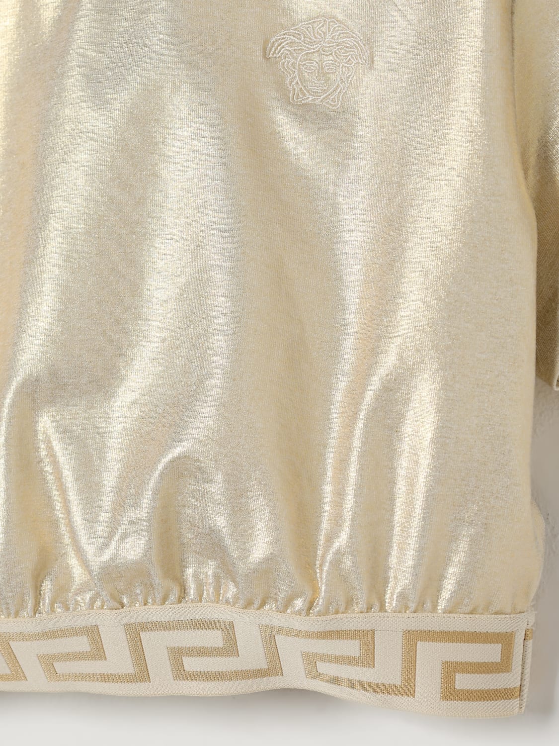 VERSACE T-SHIRT: T-shirt kinder Versace, Gold - Img 3