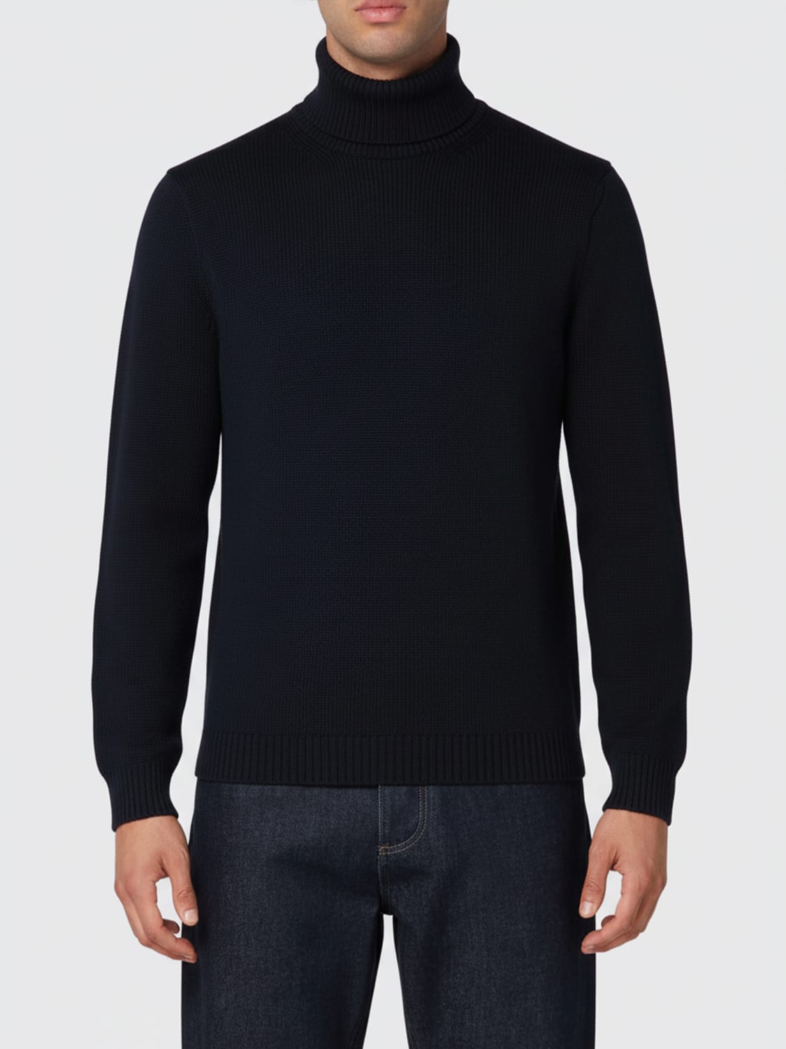 ROBERTO COLLINA SWEATER: Sweater men Roberto Collina, Navy - Img 1