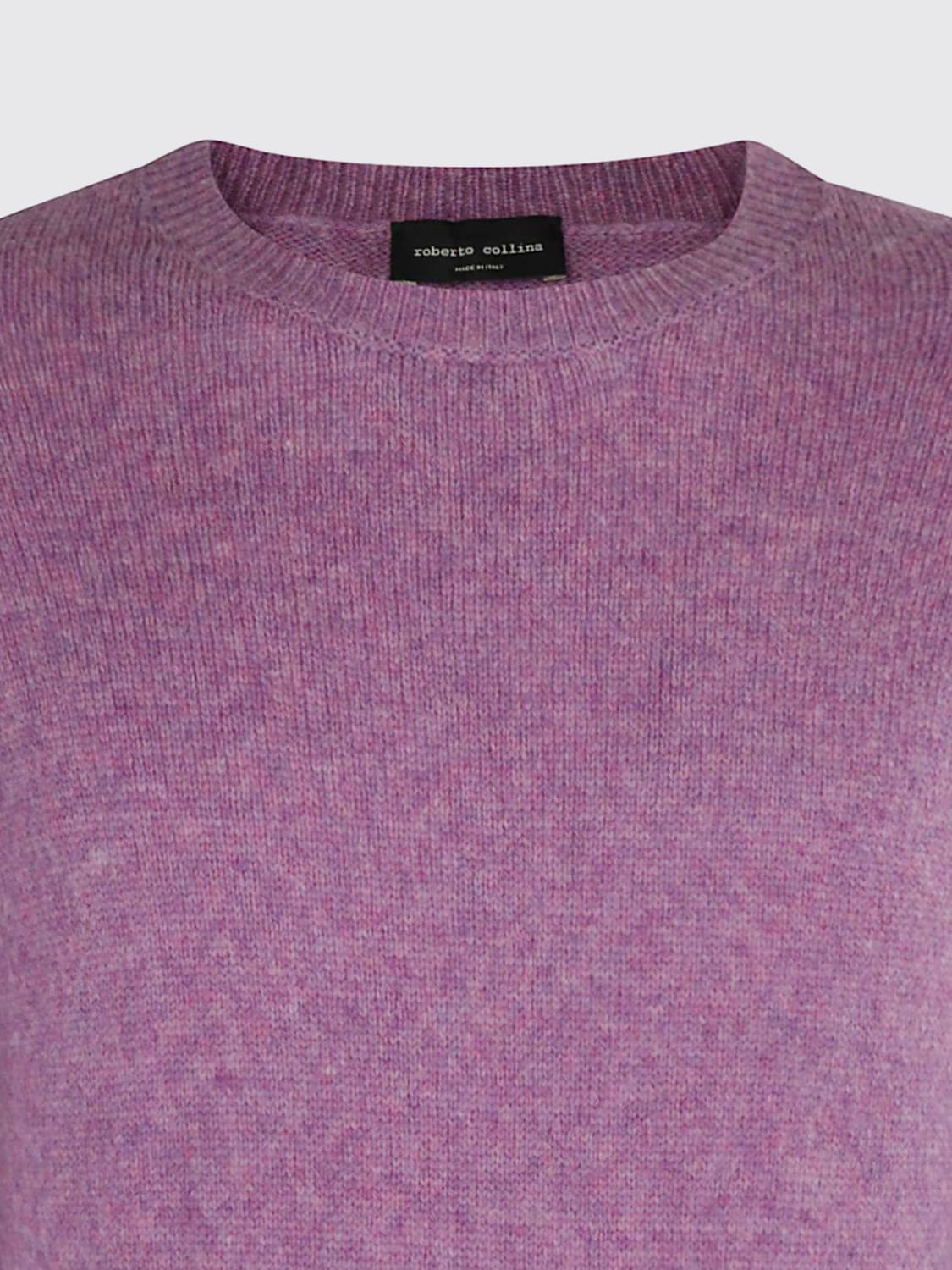ROBERTO COLLINA SWEATER: Sweater men Roberto Collina, Lilac - Img 3