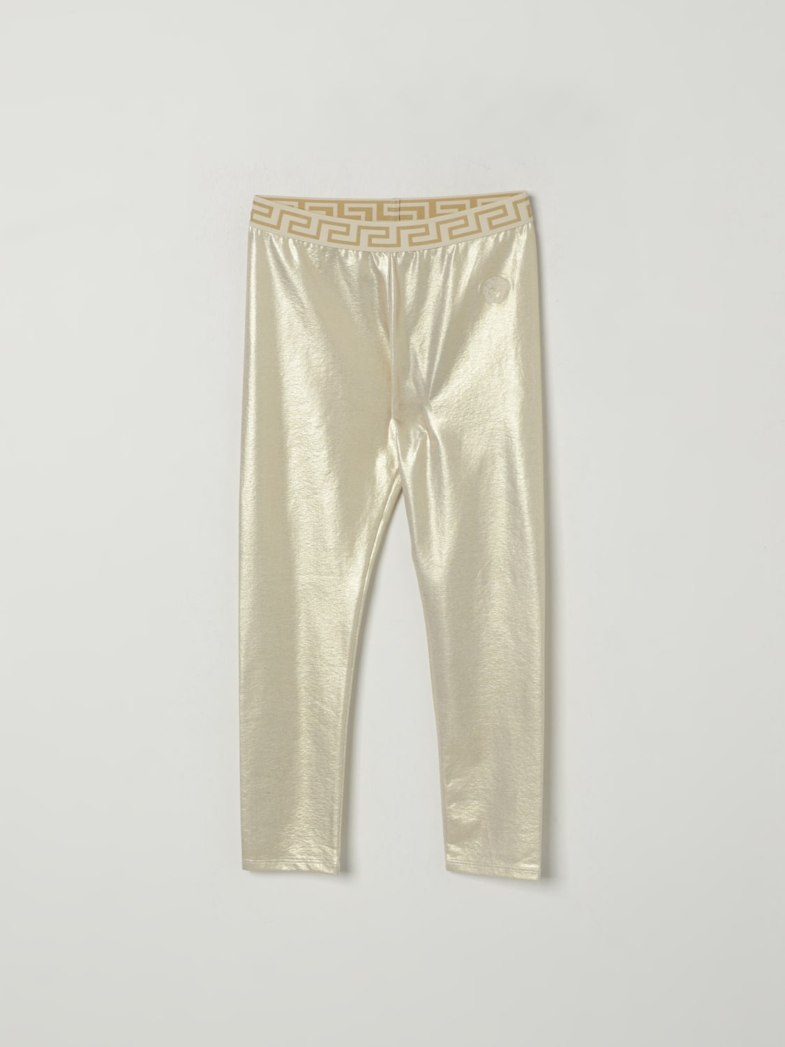 VERSACE PANTS: Pants kids Versace, Gold - Img 1