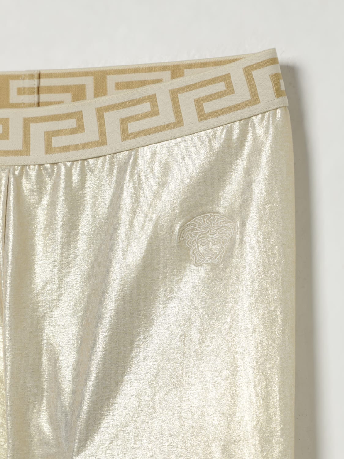 VERSACE PANTS: Pants kids Versace, Gold - Img 3
