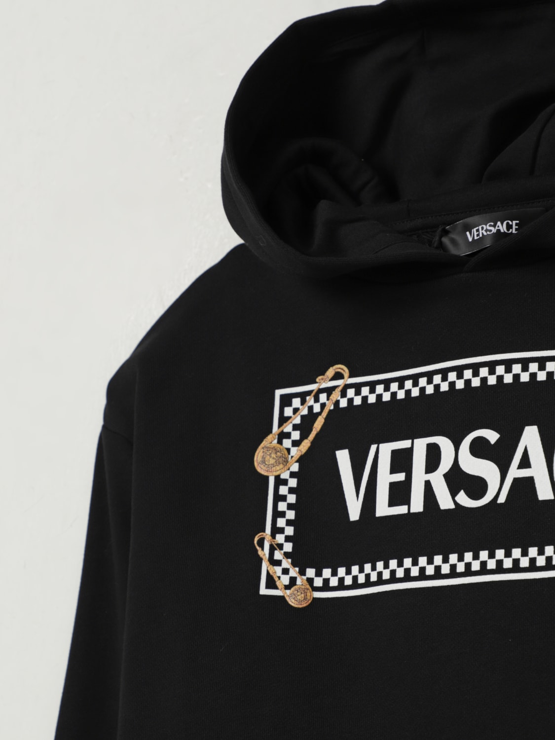 VERSACE SWEATER: Sweater kids Versace, Black - Img 3