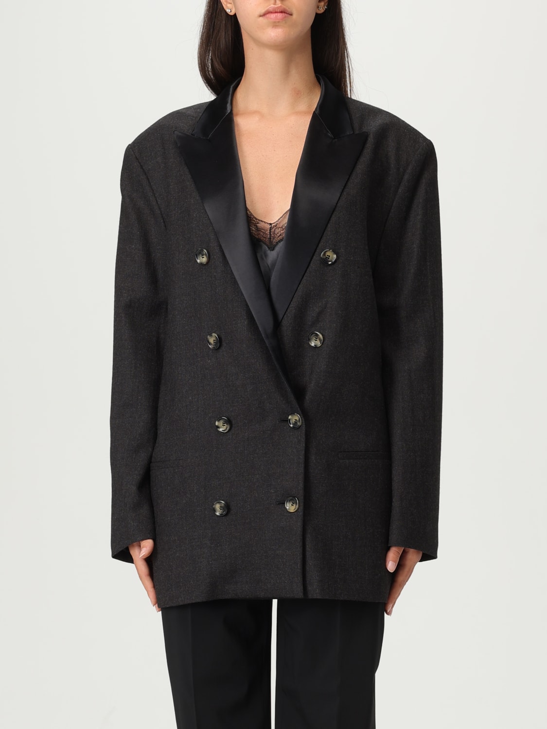 ALBERTA FERRETTI JACKE: Blazer damen Alberta Ferretti, Grau - Img 1