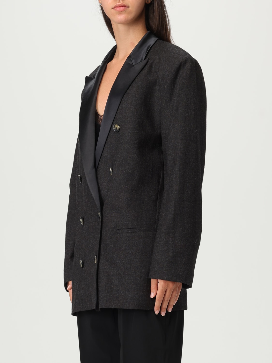 ALBERTA FERRETTI JACKE: Blazer damen Alberta Ferretti, Grau - Img 4
