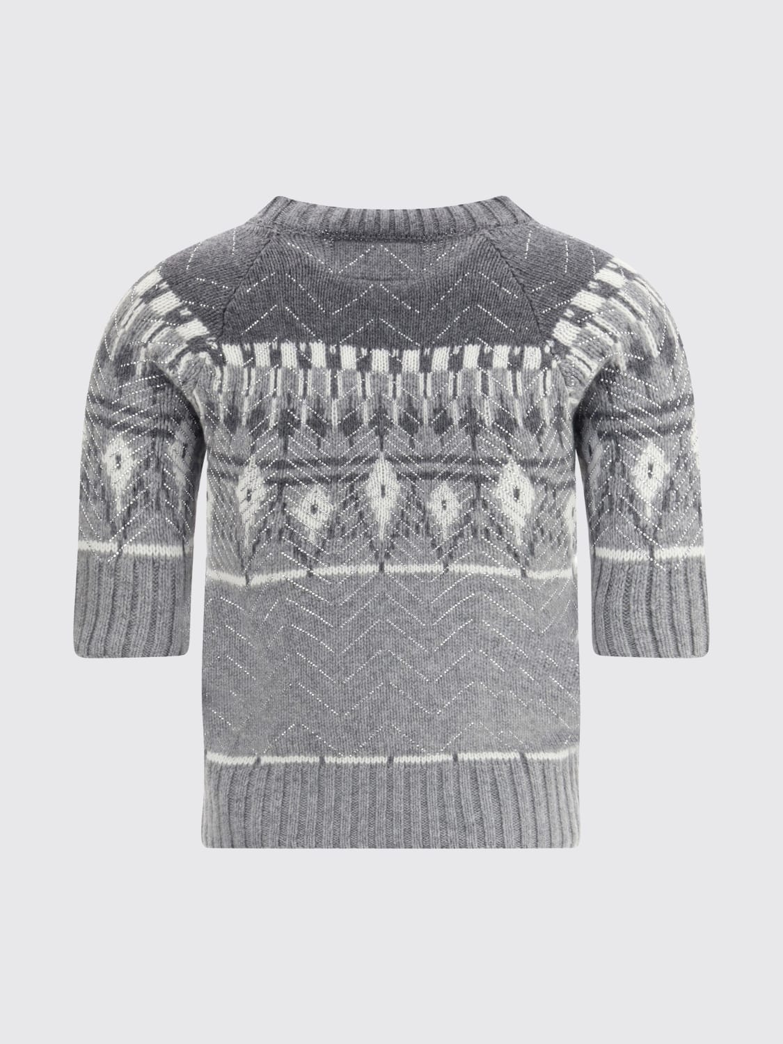 ERMANNO SCERVINO SWEATER: Sweater woman Ermanno Scervino, Grey - Img 2