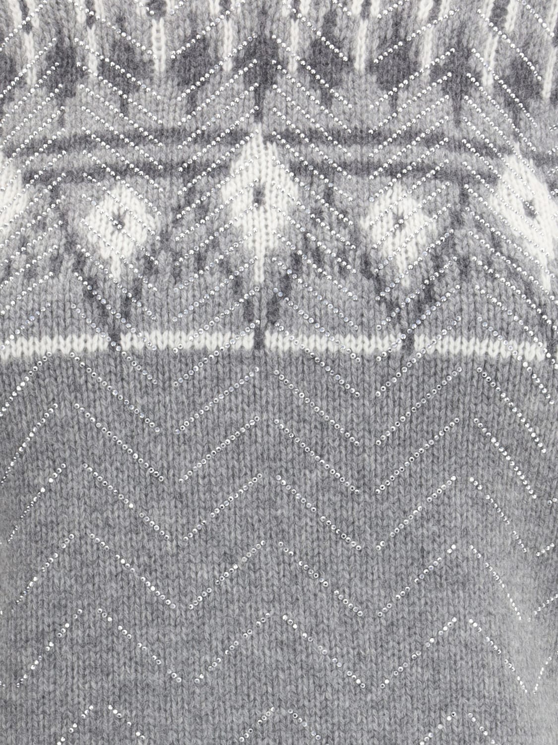 ERMANNO SCERVINO SWEATER: Sweater woman Ermanno Scervino, Grey - Img 3