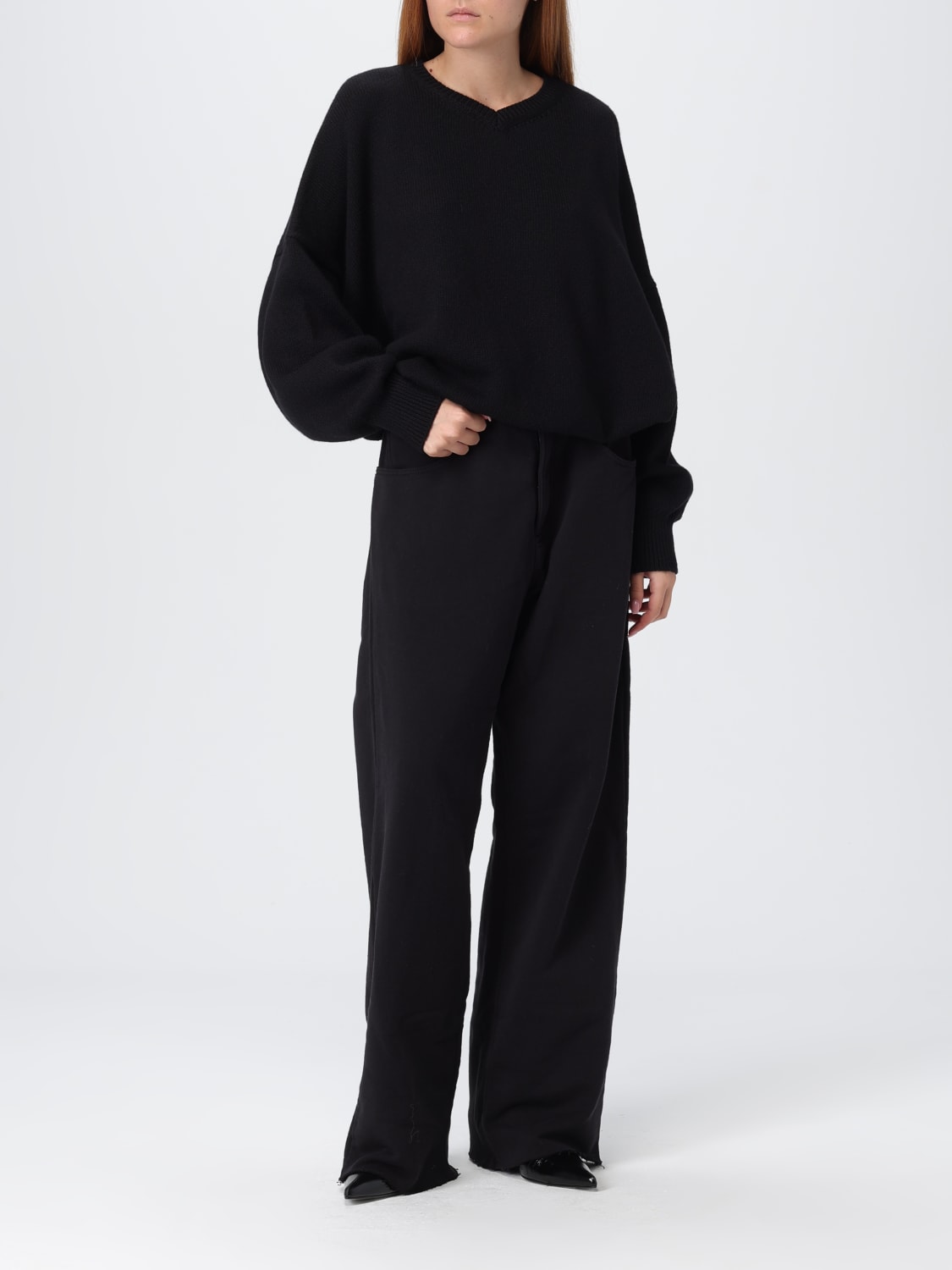 KHAITE SWEATER: Sweater woman Khaite, Black - Img 2