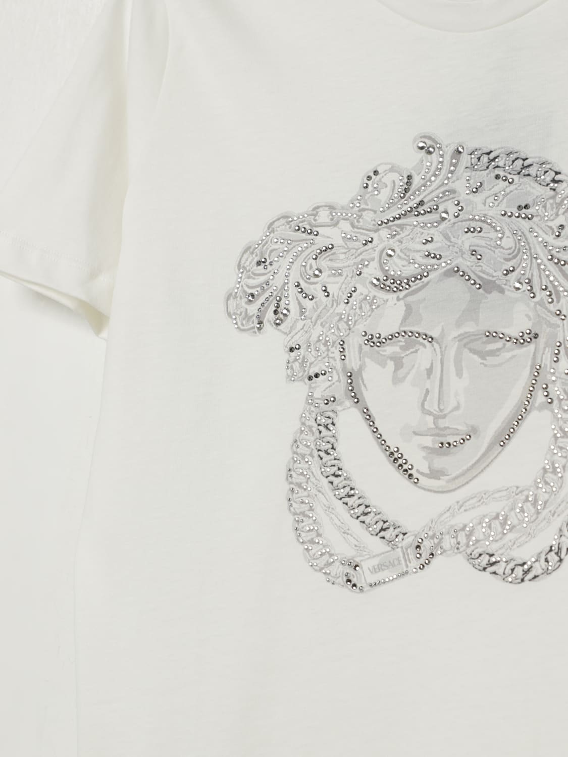 VERSACE T-SHIRT: T-shirt kids Versace, White - Img 3