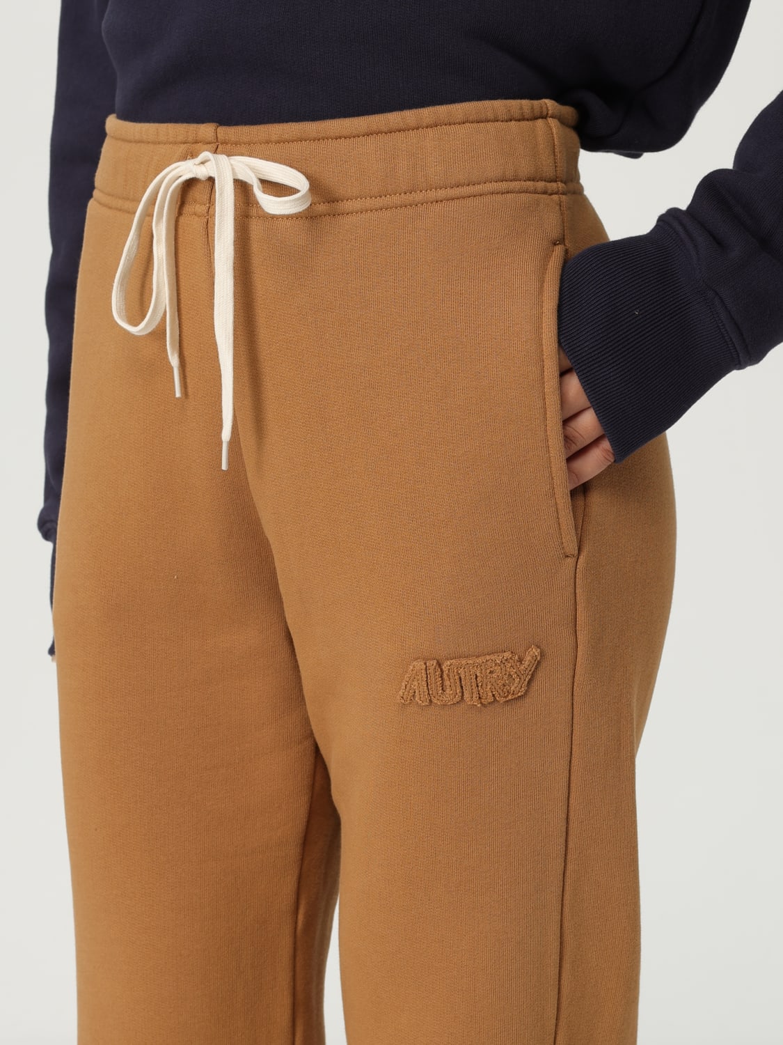 AUTRY PANTS: Pants woman Autry, Brown - Img 3