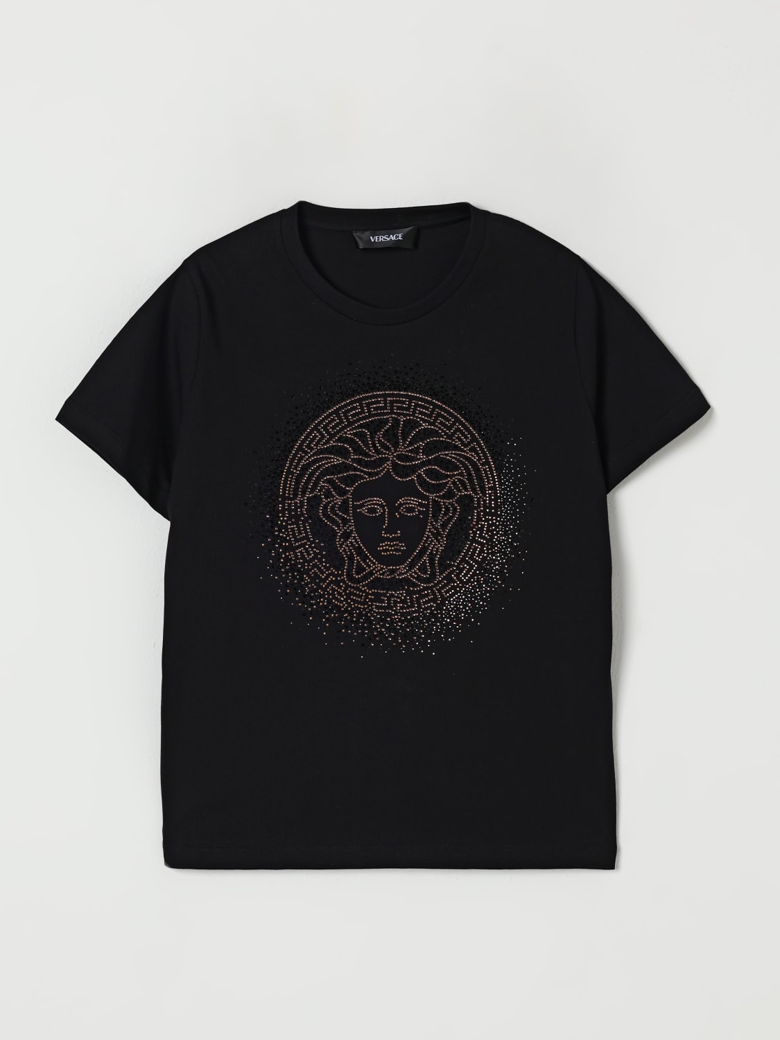 VERSACE CAMISETA: Camiseta niños Versace, Negro - Img 1