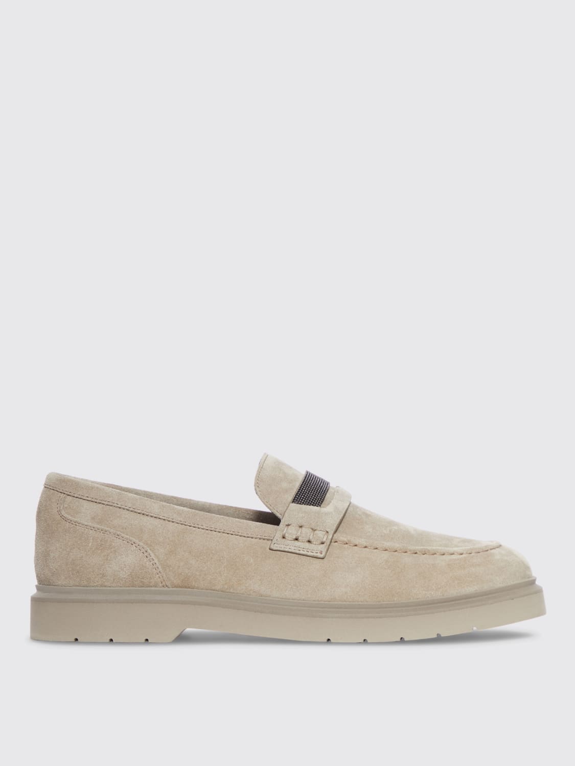 BRUNELLO CUCINELLI LOAFER: Shoes woman Brunello Cucinelli, White - Img 1