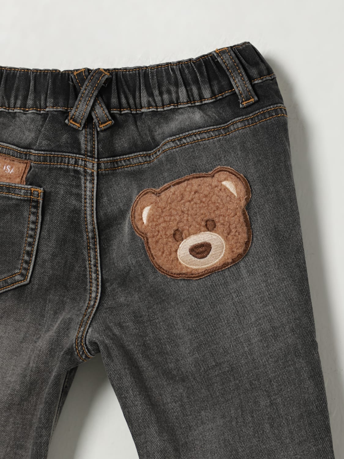 MONNALISA JEANS: Jeans kids Monnalisa, Grey - Img 3