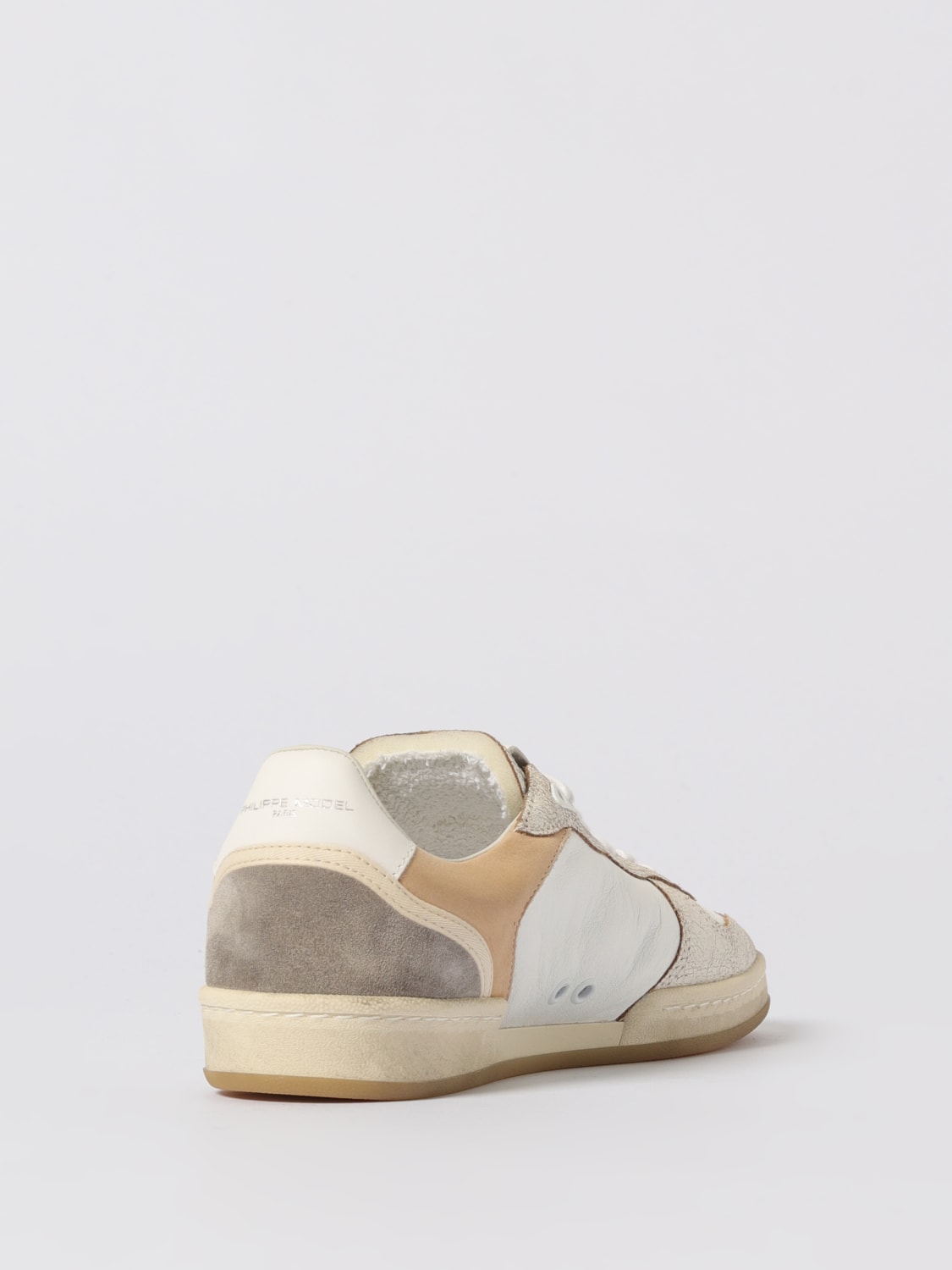 PHILIPPE MODEL SNEAKERS: Sneakers woman Philippe Model, Sand - Img 3