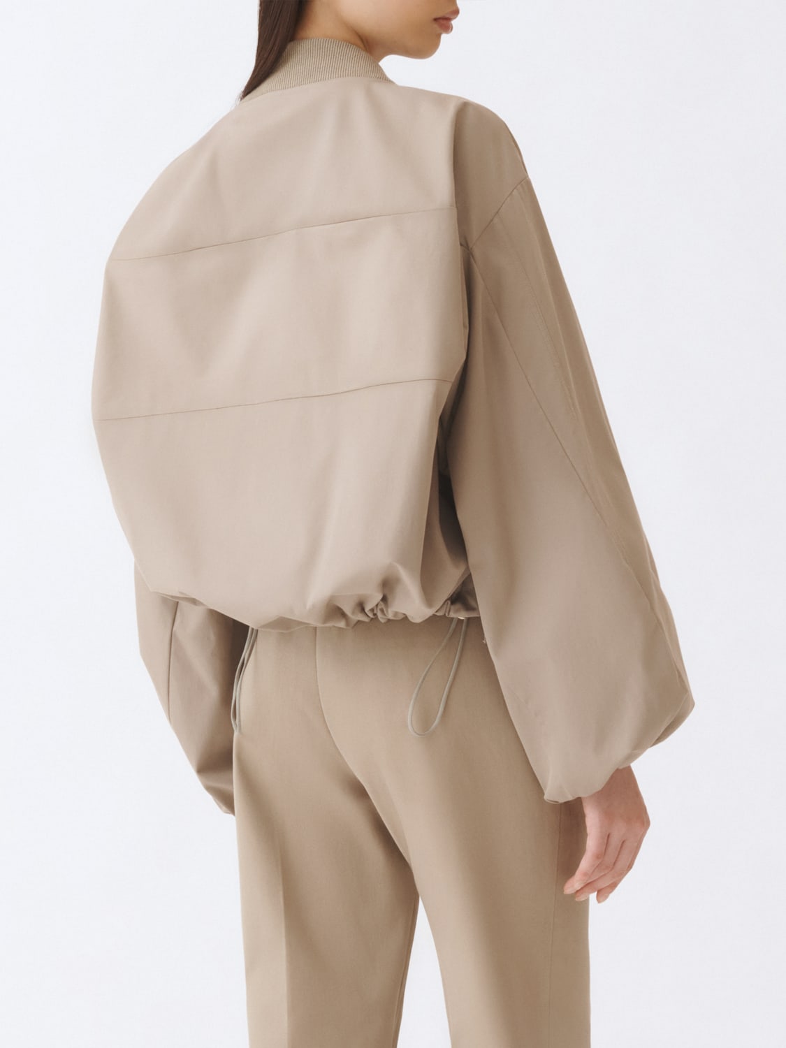 FABIANA FILIPPI JACKET: Coat woman Fabiana Filippi, Olive - Img 3