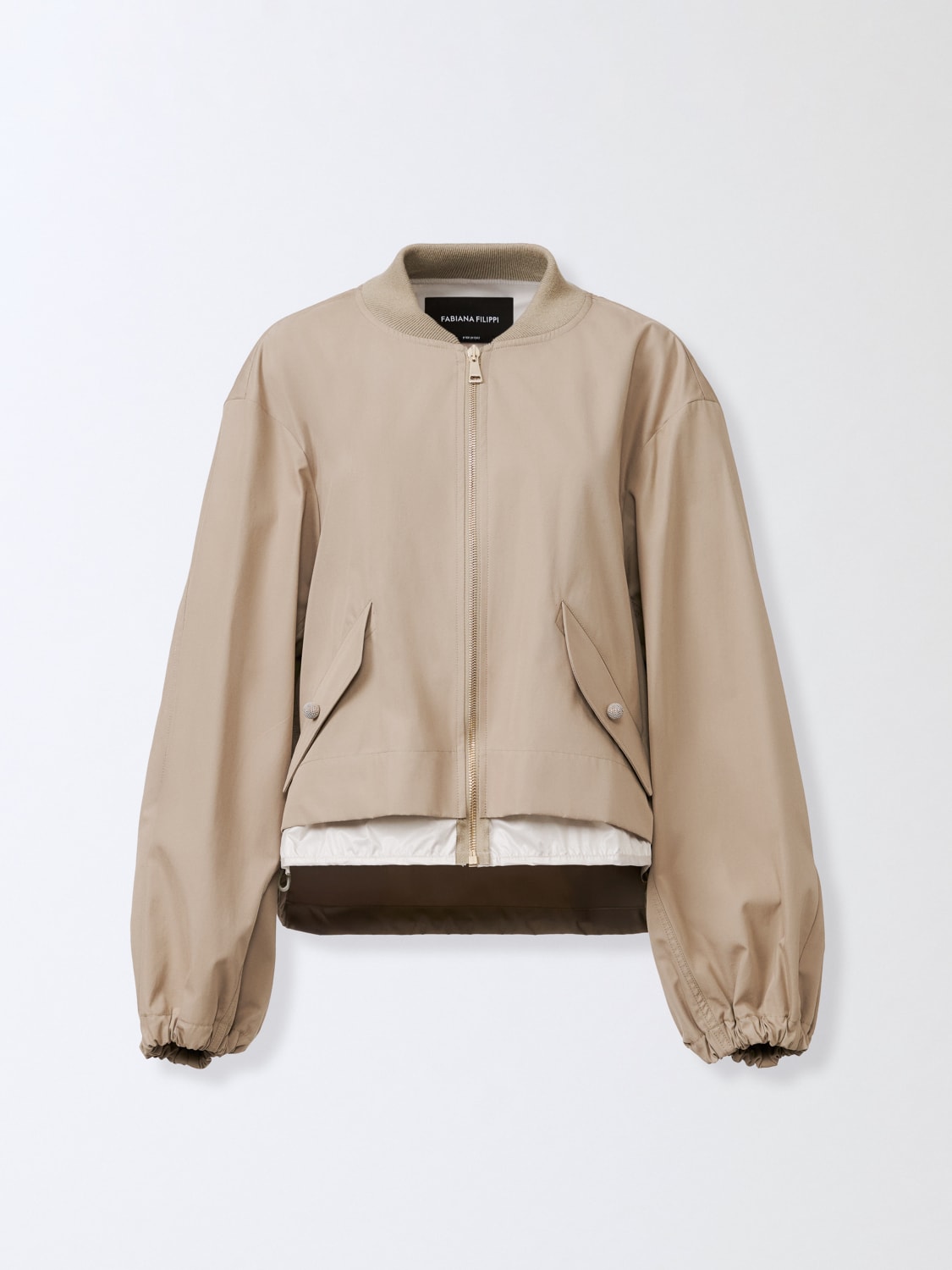 FABIANA FILIPPI JACKET: Coat woman Fabiana Filippi, Olive - Img 5