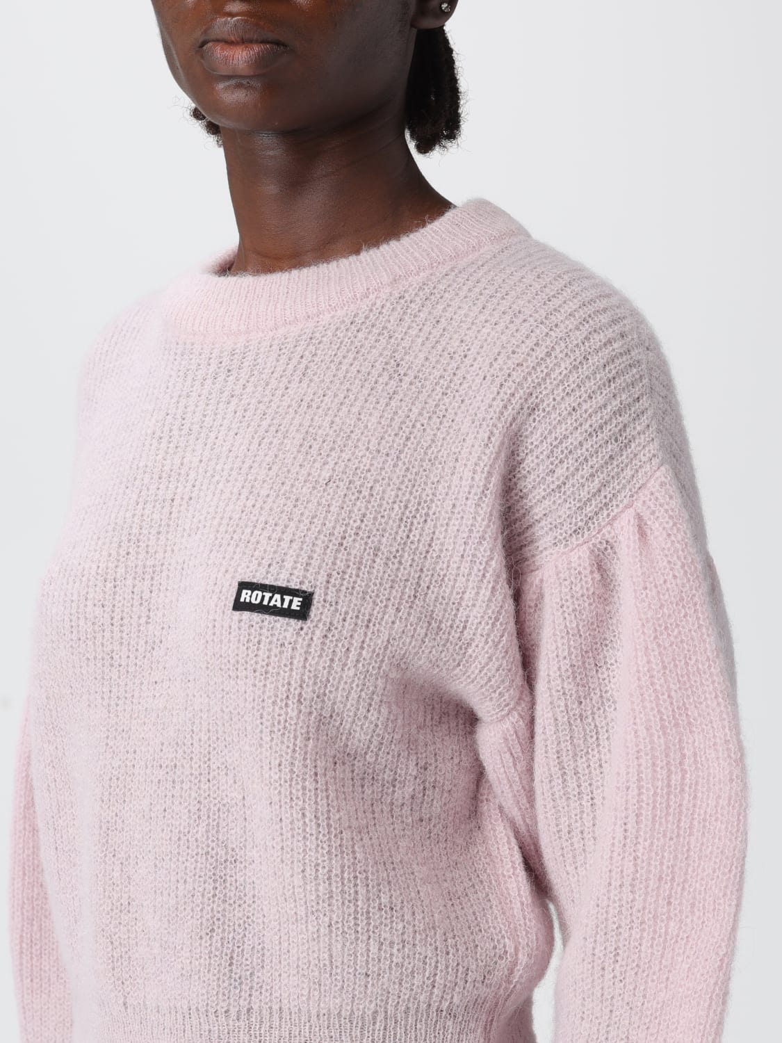 ROTATE PULL: Pull femme Rotate, Rose - Img 4