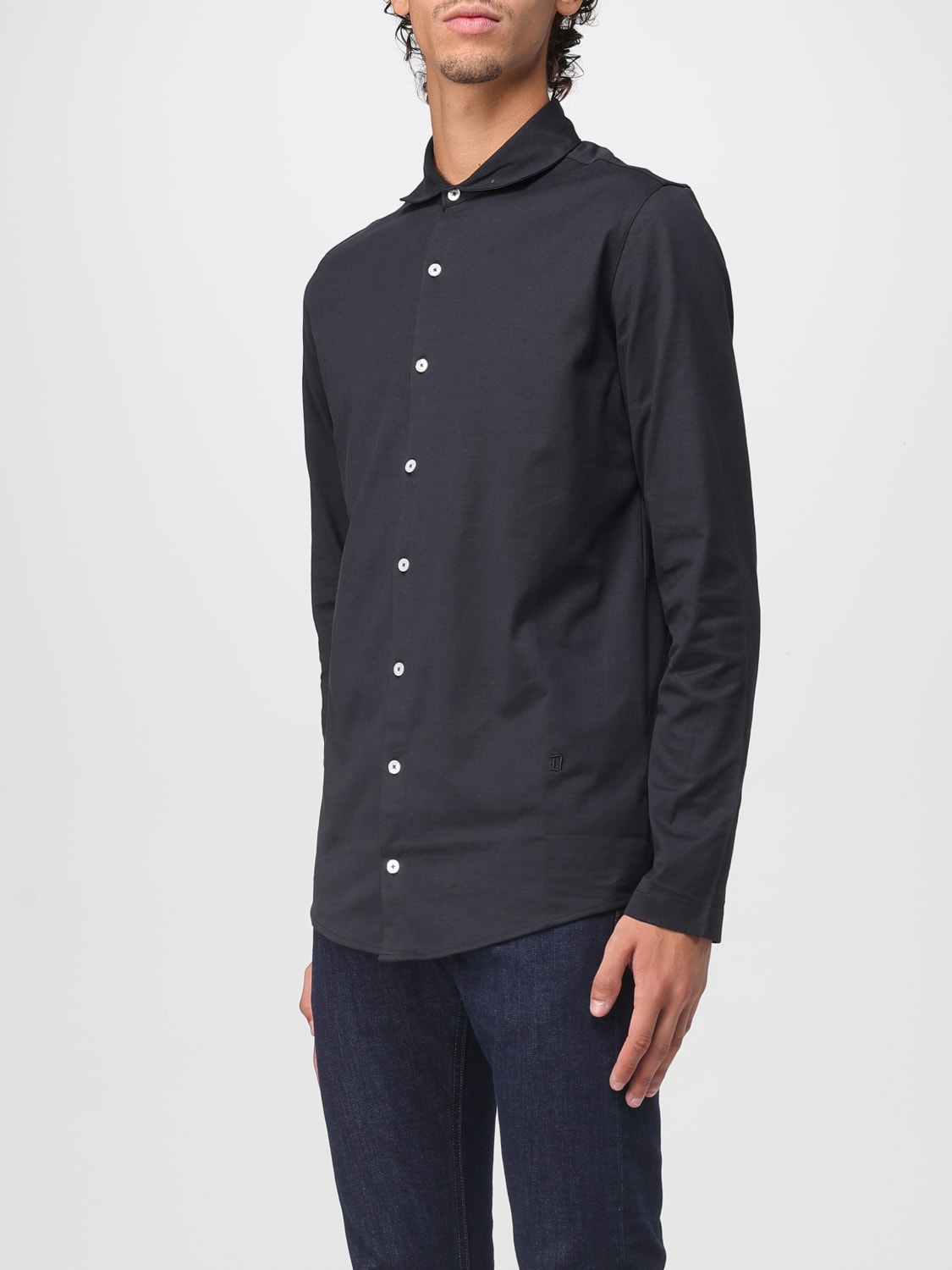 DONDUP HEMD: Hemd herren Dondup, Schwarz - Img 3