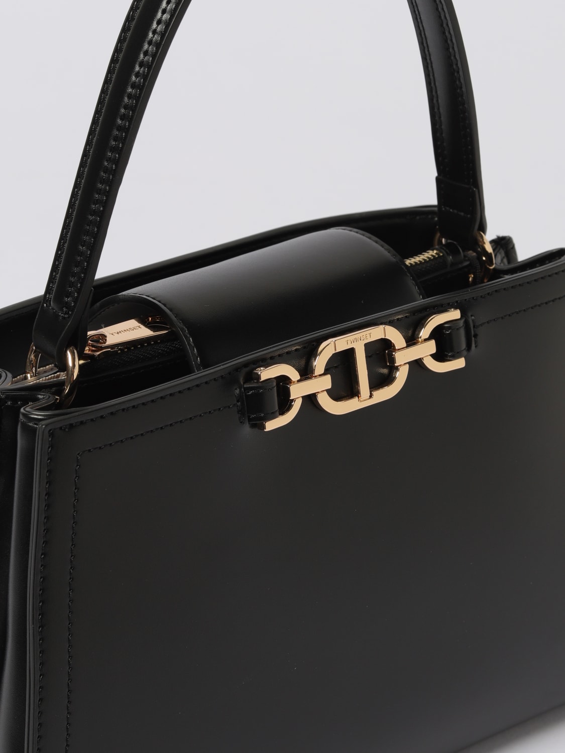 TWINSET HANDTASCHE: Handtasche damen Twinset, Schwarz - Img 3