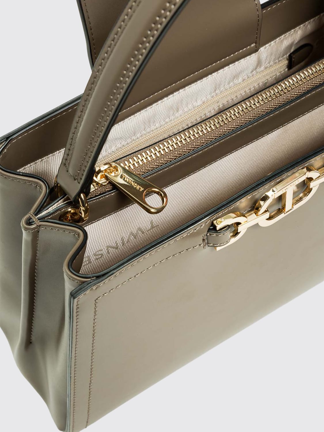TWINSET HANDBAG: Handbag woman Twinset, Mud - Img 3