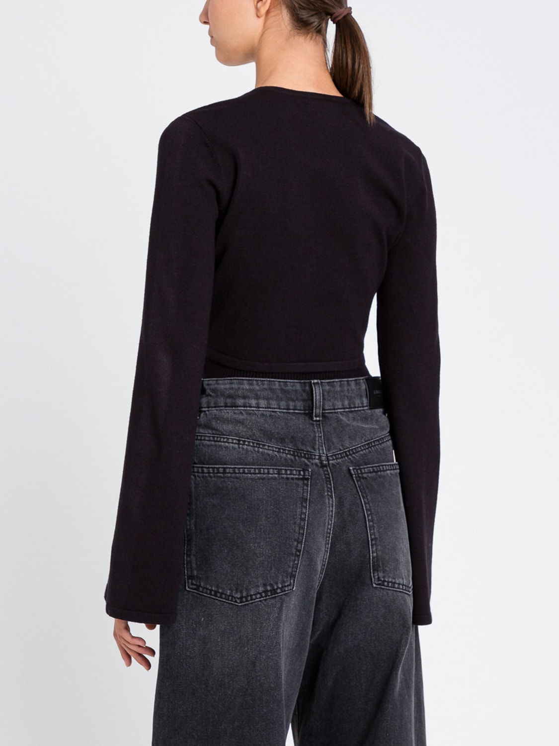 TWINSET TOP: Chemise femme Twinset, Noir - Img 2