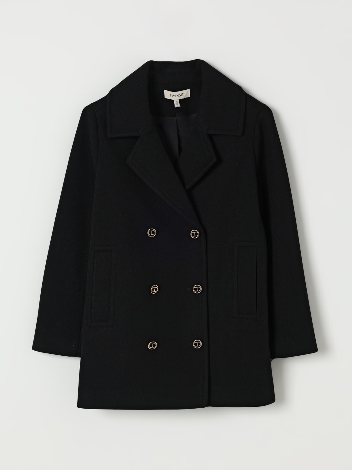 TWINSET ABRIGO: Chaqueta niños Twinset, Negro - Img 1