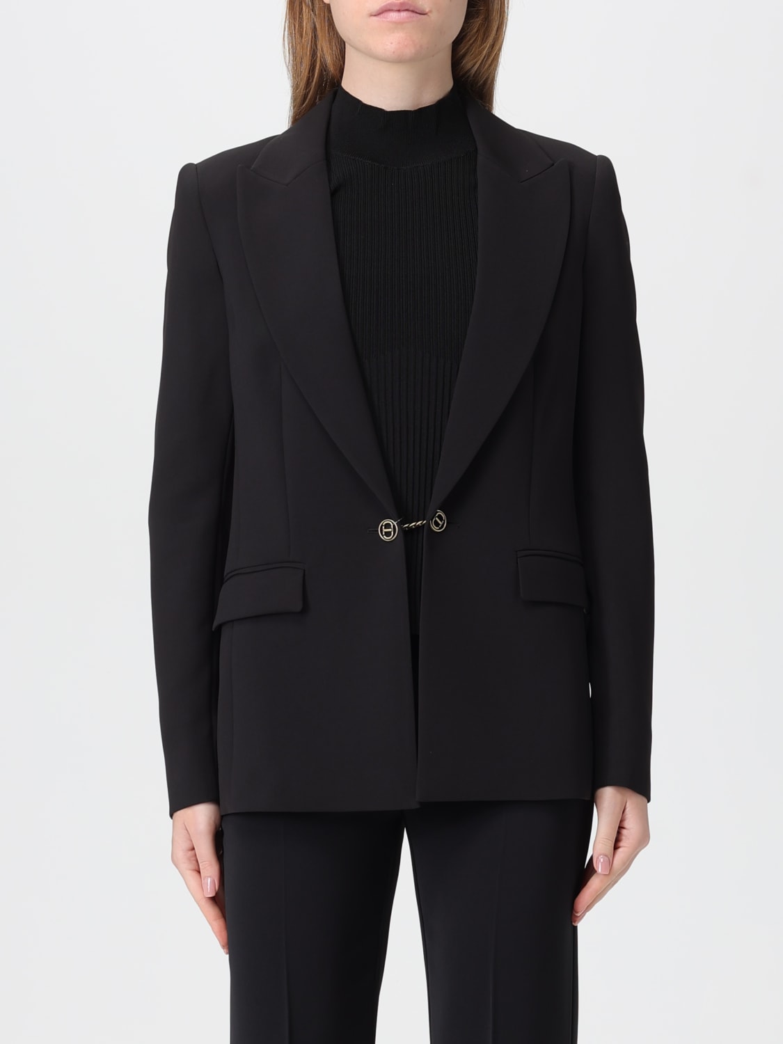 TWINSET JACKET: Blazer woman Twinset, Black - Img 1