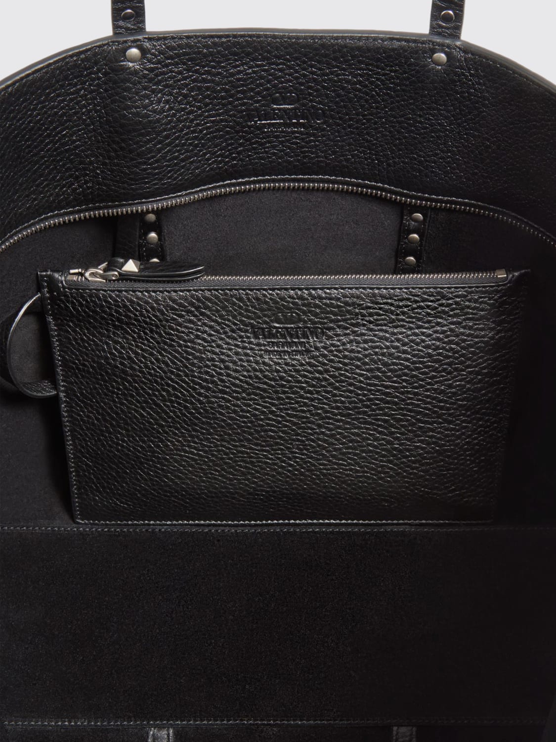 VALENTINO GARAVANI UMHÄNGETASCHE: Tasche herren Valentino Garavani, Schwarz - Img 4