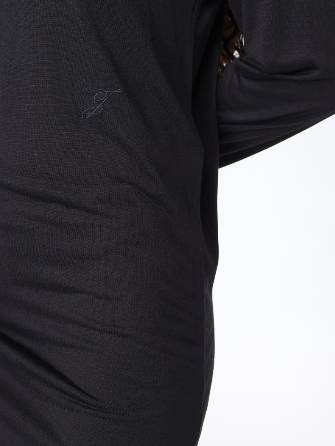 JACQUEMUS ABITO: Abito Jacquemus in jersey , Nero - Img 3