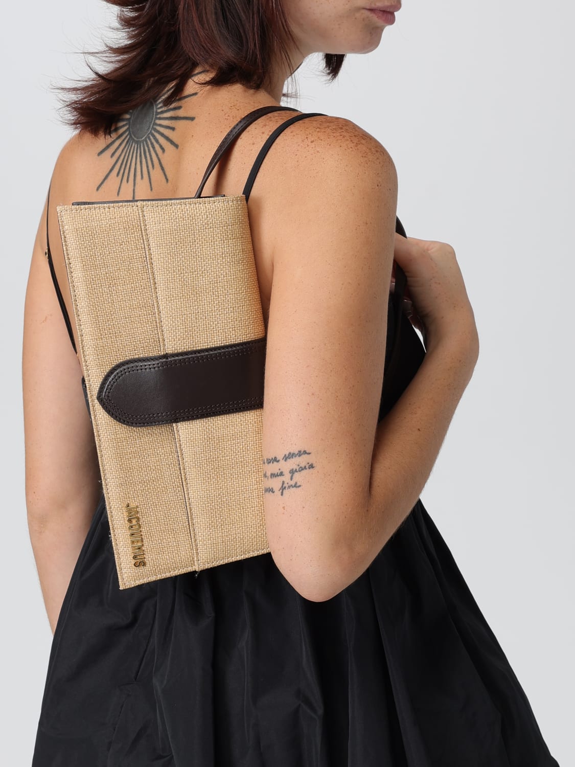 JACQUEMUS BOLSO DE HOMBRO: Bolso de hombro mujer Jacquemus, Beige - Img 2