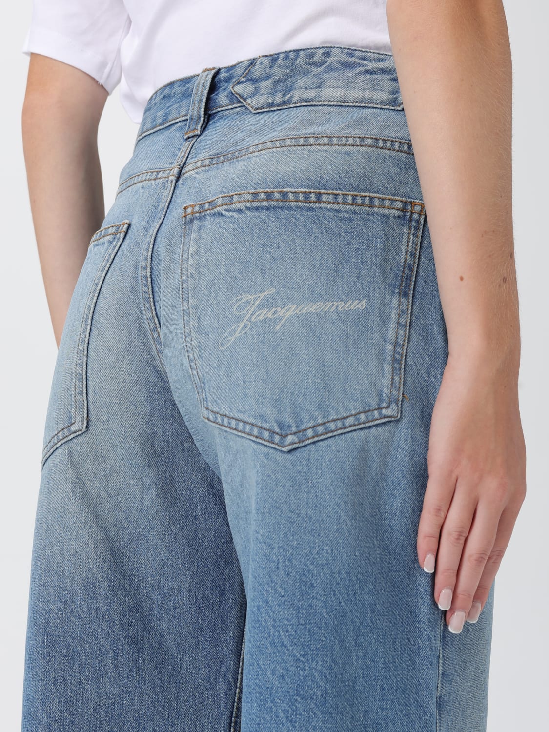 JACQUEMUS VAQUEROS: Vaquero mujer Jacquemus, Azul Claro - Img 4