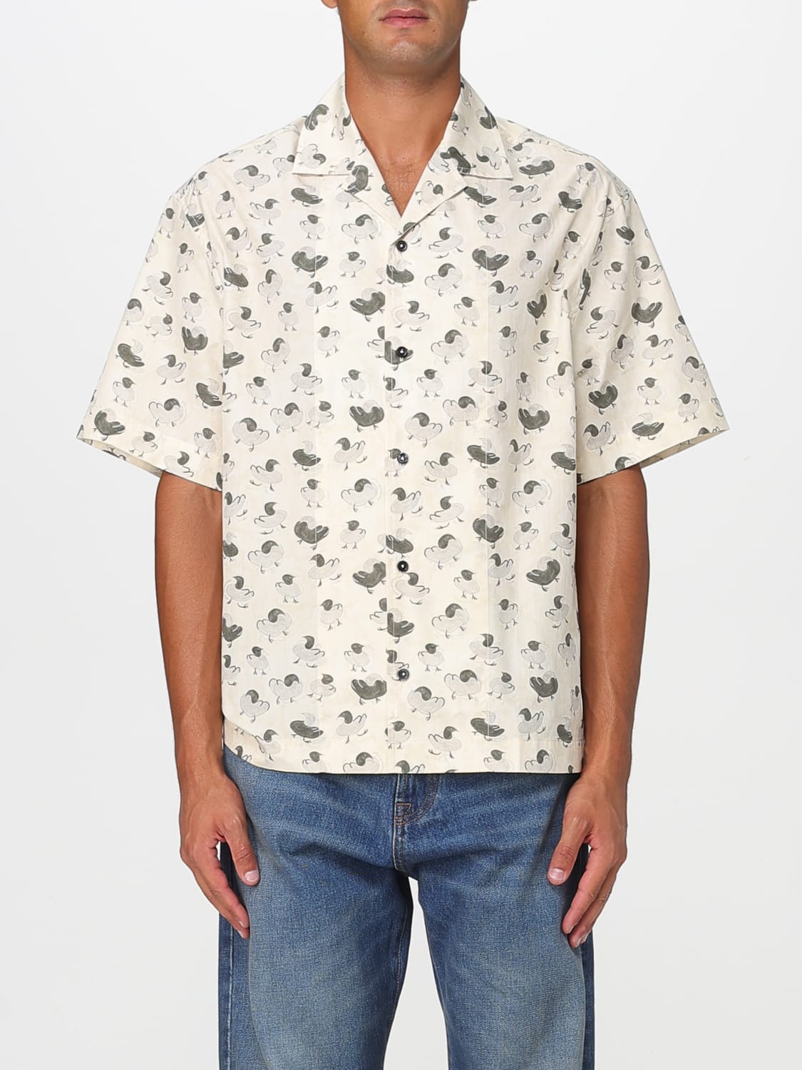 JACQUEMUS SHIRT: Shirt men Jacquemus, Beige - Img 1