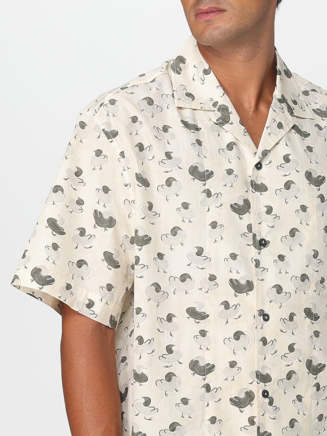 JACQUEMUS SHIRT: Shirt men Jacquemus, Beige - Img 5