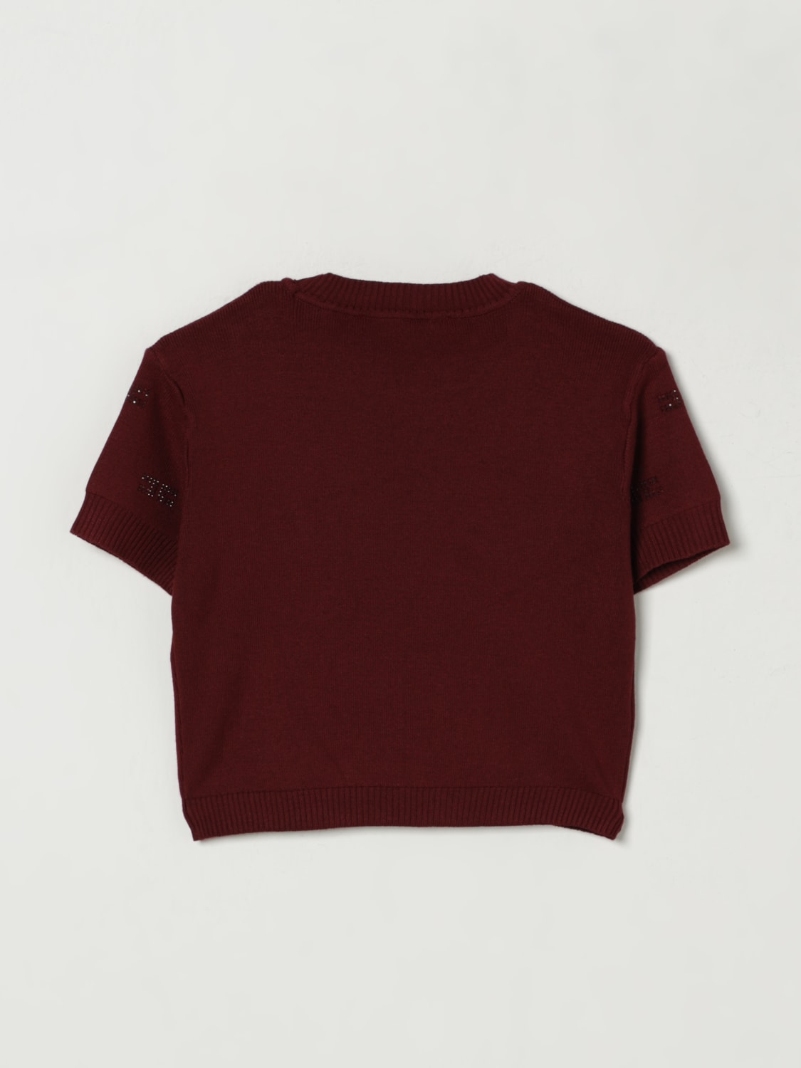 ELISABETTA FRANCHI LA MIA BAMBINA SWEATER: Sweater kids Elisabetta Franchi La Mia Bambina, Red - Img 2