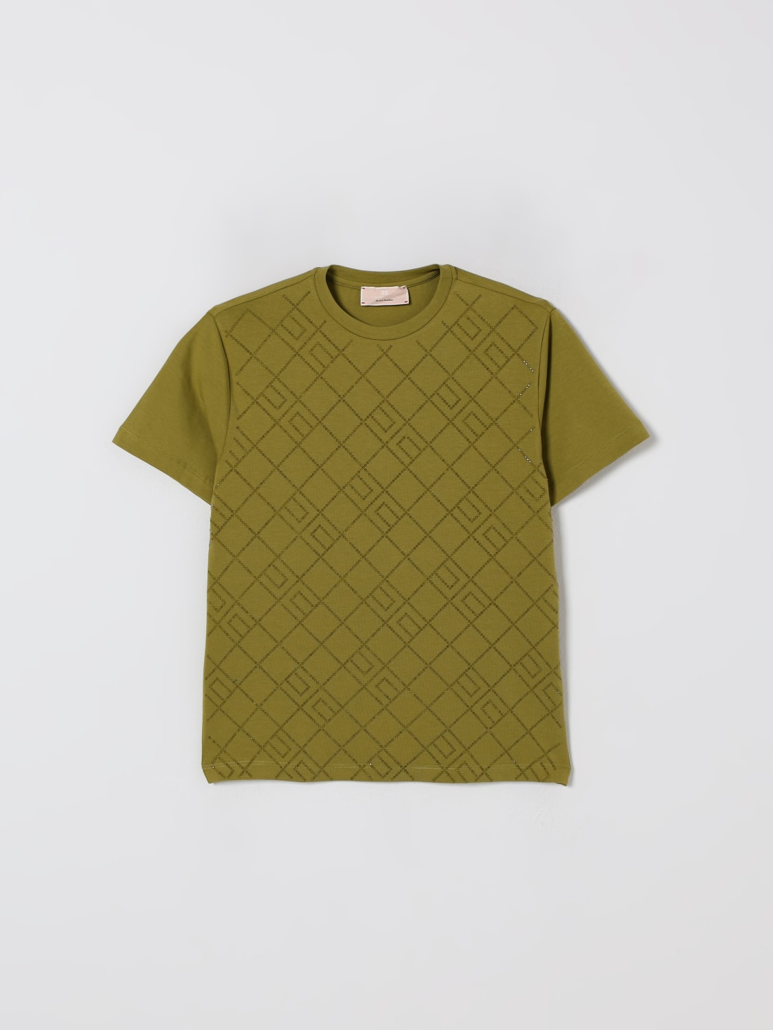 ELISABETTA FRANCHI LA MIA BAMBINA T-SHIRT: T-shirt kids Elisabetta Franchi La Mia Bambina, Green - Img 1